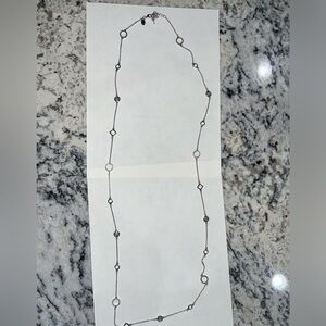 Like New Lia Sophia Sultry Frosted necklace.